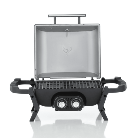 Vermont Castings Portable Lightweight 2-Burner Propane Fueled BBQ Grill
