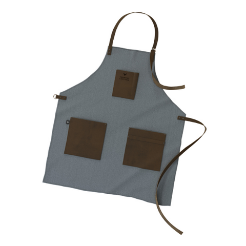 Grilling Apron, Canvas & Leather